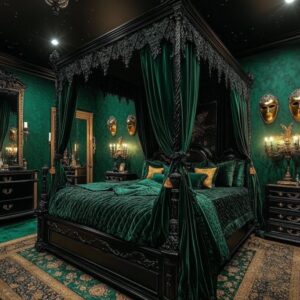 Chinioti Furniture 29 Cozy Bedroom Halloween Bed-Set