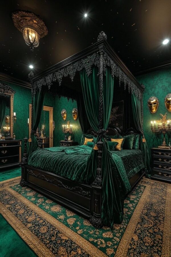 Chinioti Furniture 29 Cozy Bedroom Halloween Bed-Set
