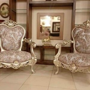 Classic Chinioti Bedroom Chairs Set