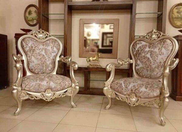 Classic Chinioti Bedroom Chairs Set