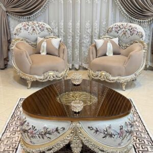 Classical Chinioti Bedroom Chairs Set