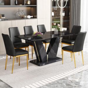 Linea Black Chinioti Dining