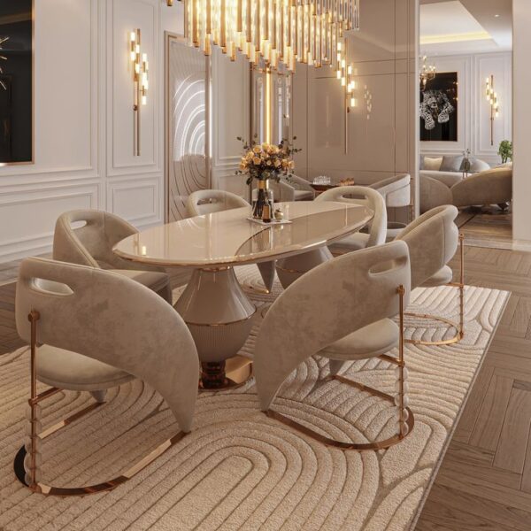 Elegant & Modern Dining Table