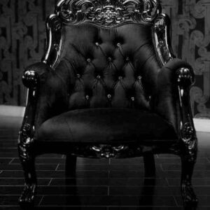Black Rustic Royalty Chinioti Chairs