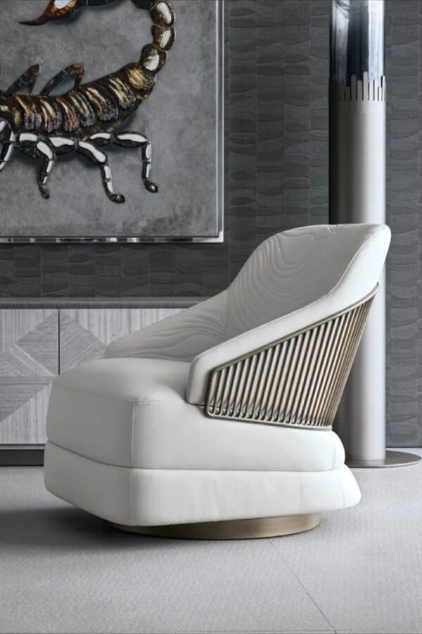 Modern Texture Chinioti Bedroom Chair Set
