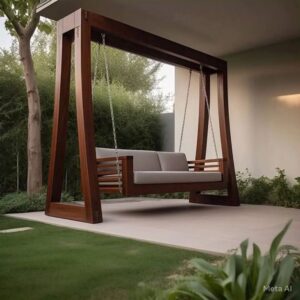 New Wooden Design Swing
