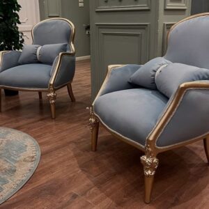Handcrafted Serenity Chair Pair