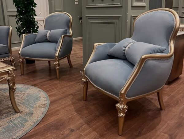 Handcrafted Serenity Chair Pair