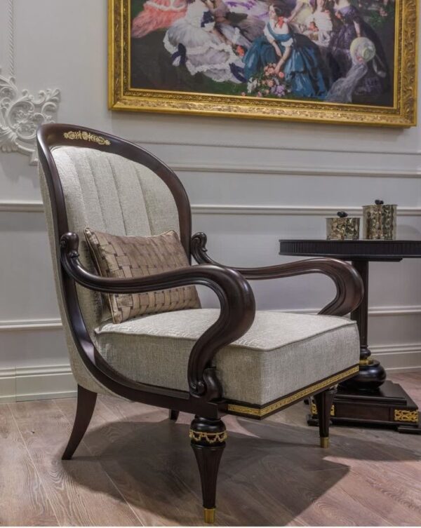 Classic Style Bedroom Chairs Set