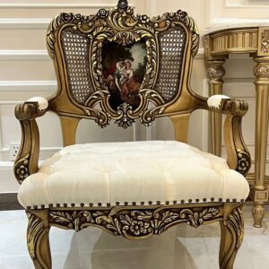 Hand Carving Chinioti Bedroom Chairs