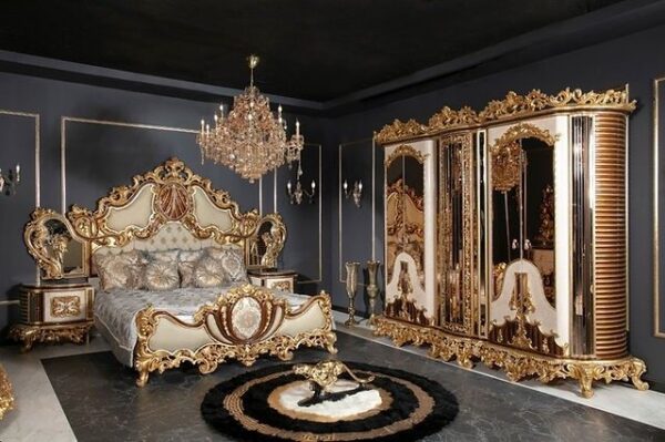 Custom Luxury European Style Bed