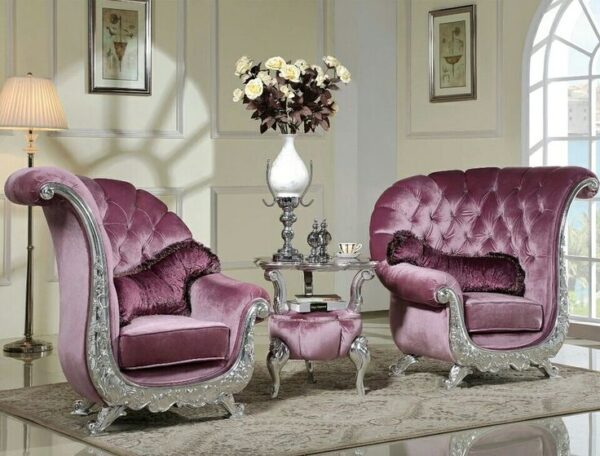 Modern and Luxury Chinioti Bedroom Chairs Set