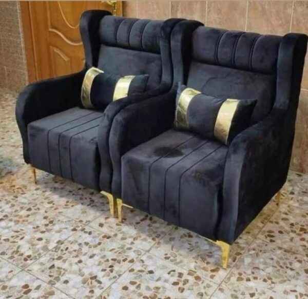 Luxury Chinioti Bedroom Chairs Set