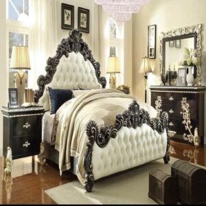 Classic Wooden Bed Set