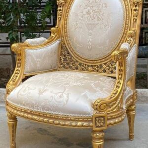 Back Round Shape Bedroom Chair