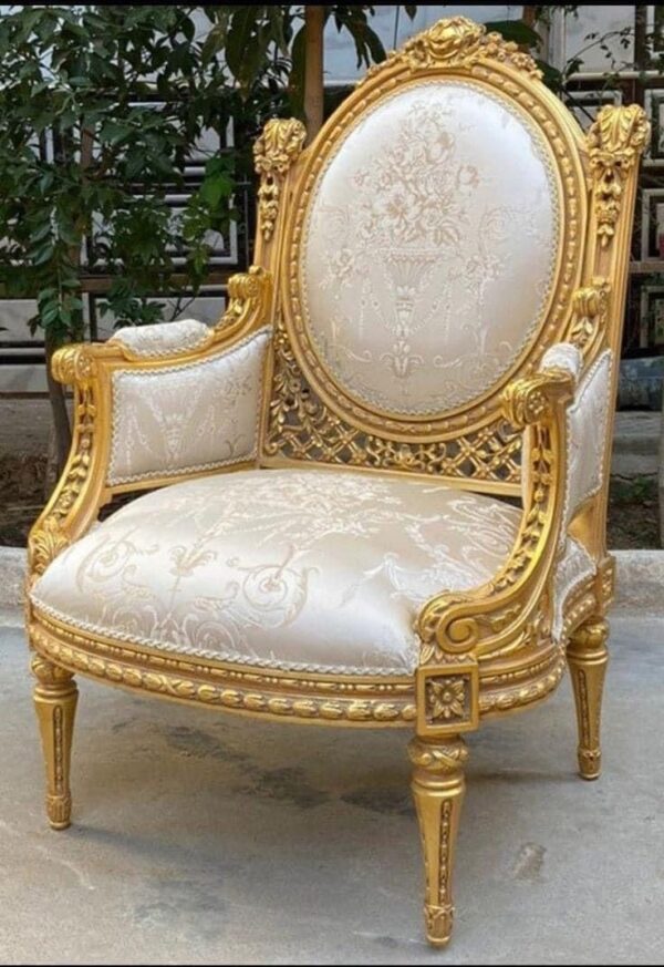Back Round Shape Bedroom Chair